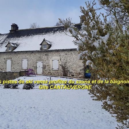 Vila Gite Cantauvergne Vebret Exteriér fotografie