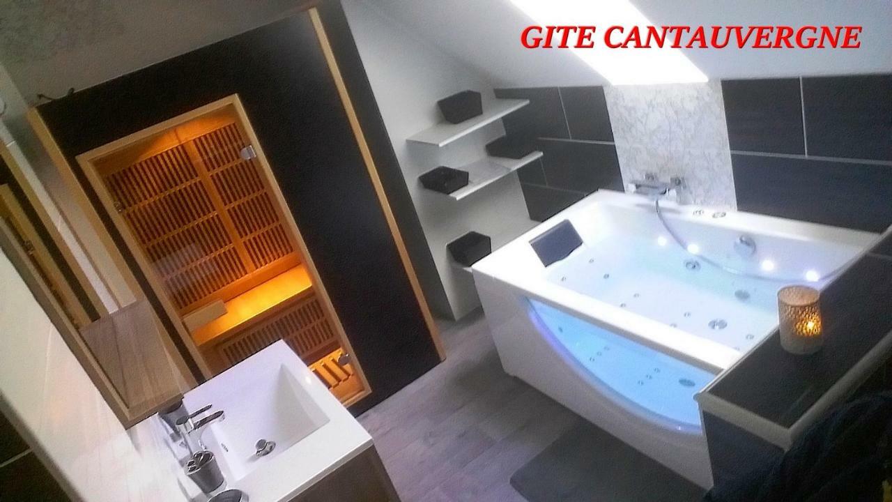 Vila Gite Cantauvergne Vebret Exteriér fotografie