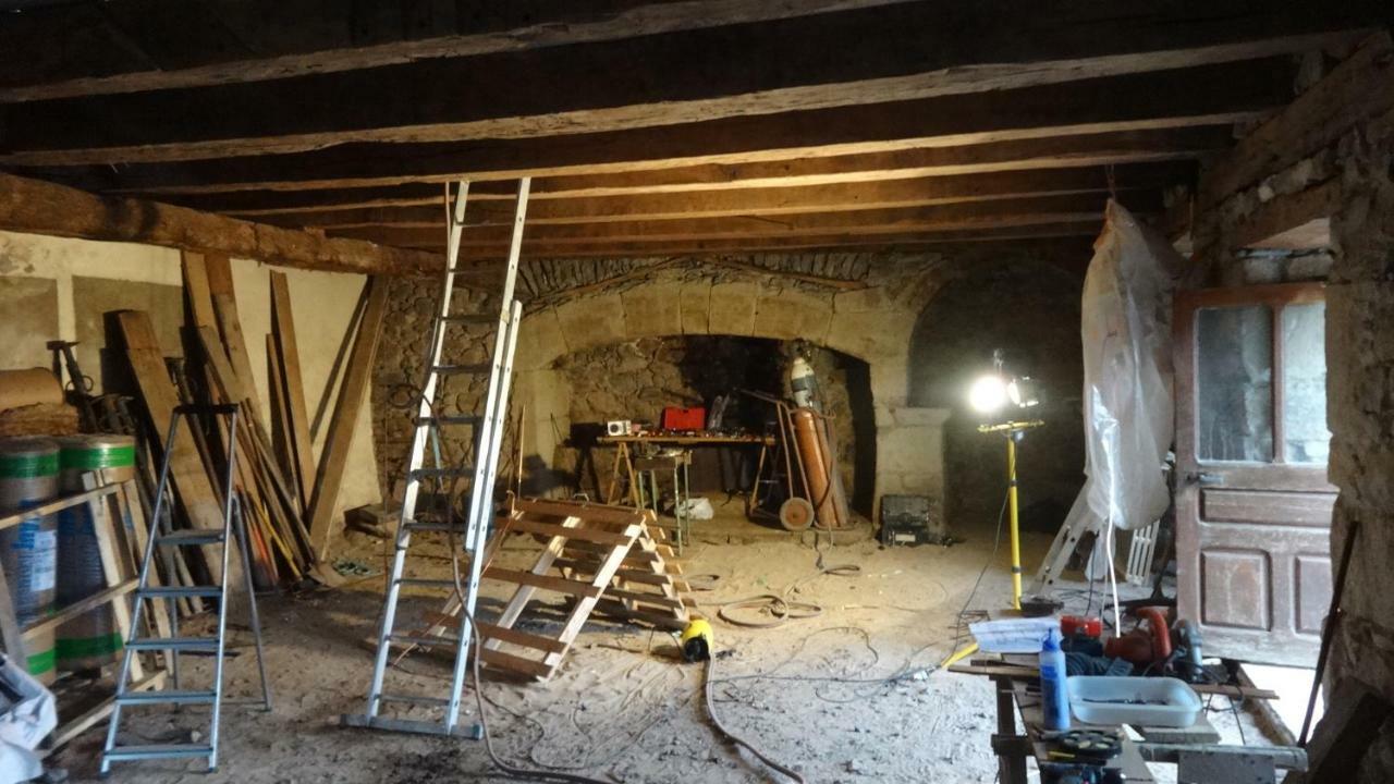 Vila Gite Cantauvergne Vebret Exteriér fotografie